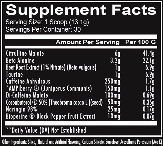 TOTAL WAR Pre Workout 30 Serves - Strawberry Mango