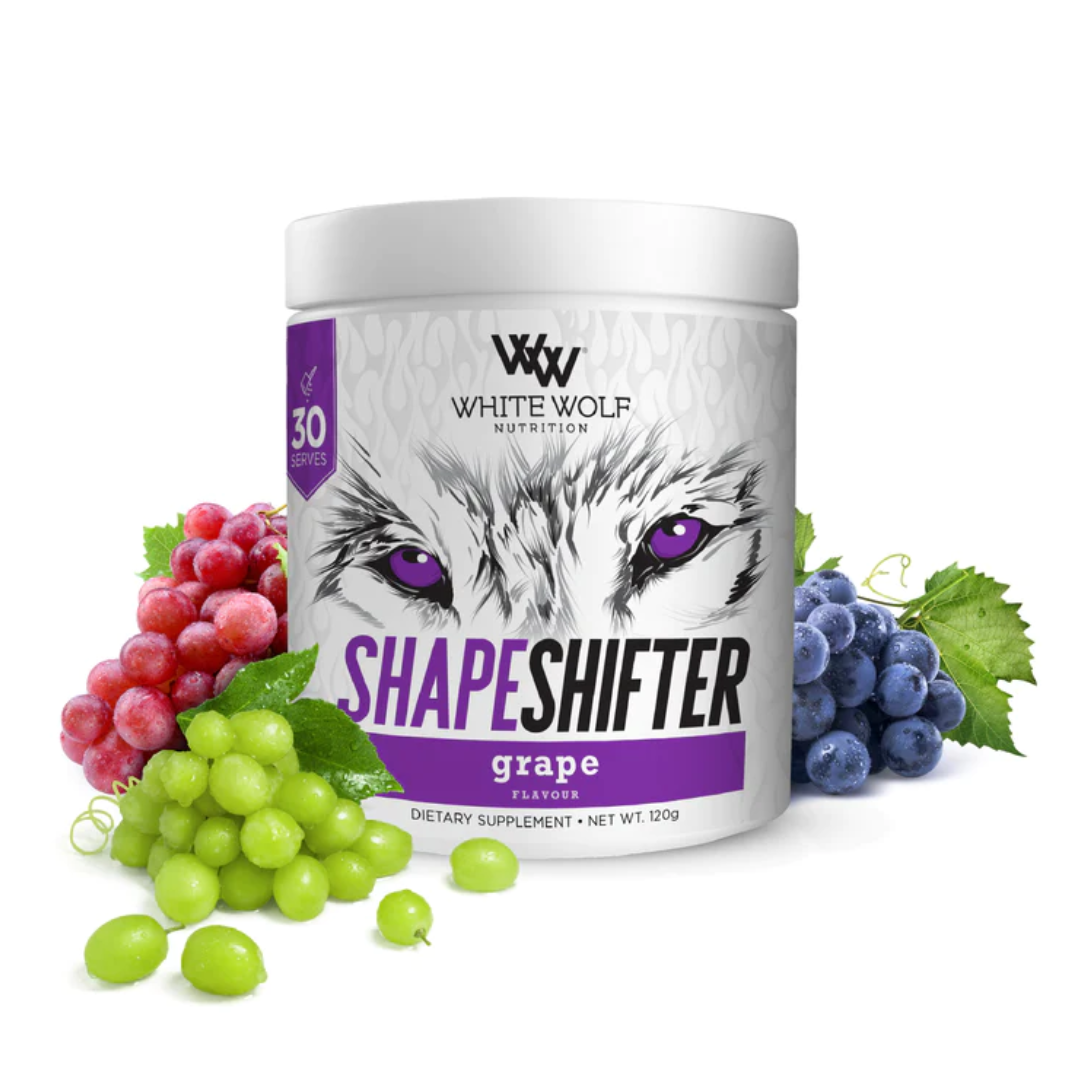 White Wolf Shape Shifter Fat Burner 120g Grape